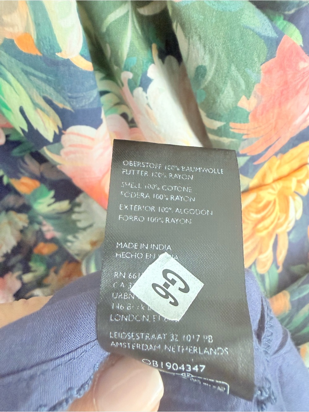 Anthropologie The Katerina Floral Button-Front Dress - Picture 10 of 11